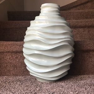 ‼️SOLD ‼️ Deco  🌊SEAFOAM OVAL WAVE 🌊